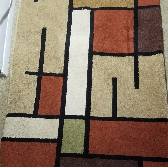 Beautiful area rug never been used brand new - Picture 1 of 2